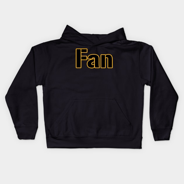 Pittsburgh LYFE Football SUPER FAN!!! Kids Hoodie by OffesniveLine